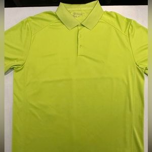 Nike Golf Short Sleeve Shirt. XL. Bright Green/yellow.